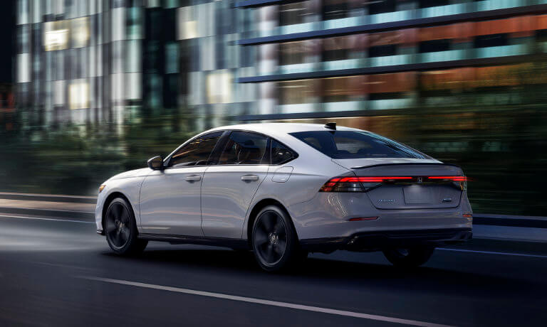 2026 Honda Accord driving in city