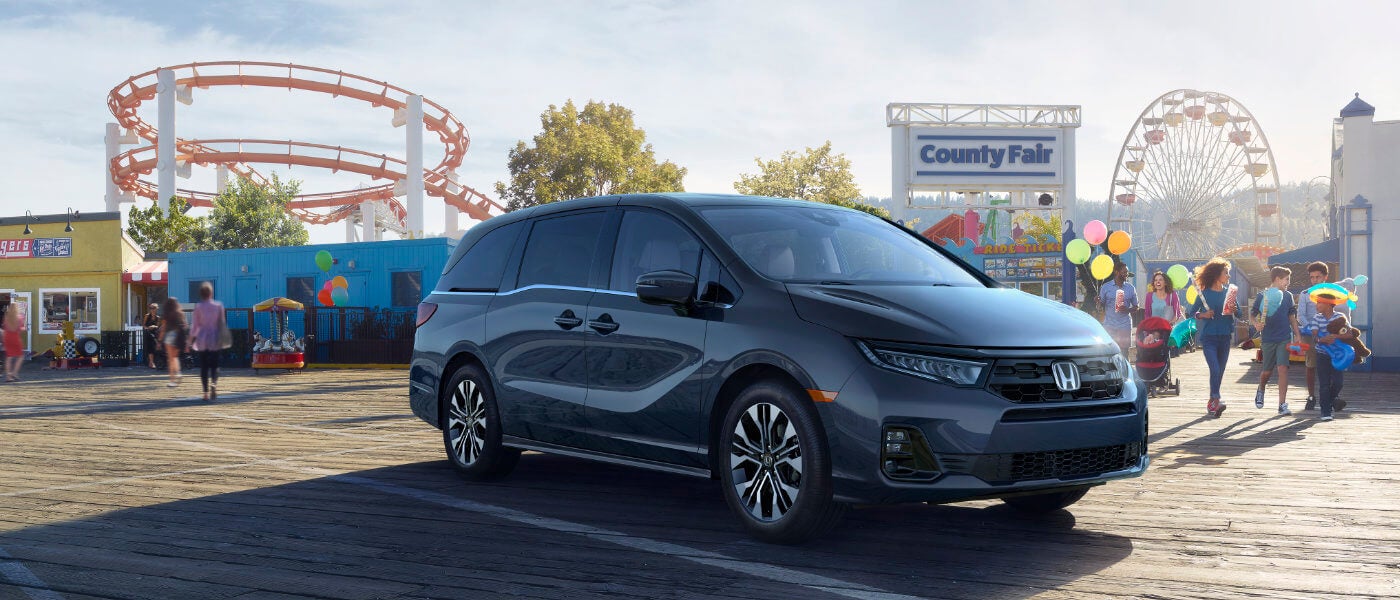 2026 Honda Odyssey on a carnival pier