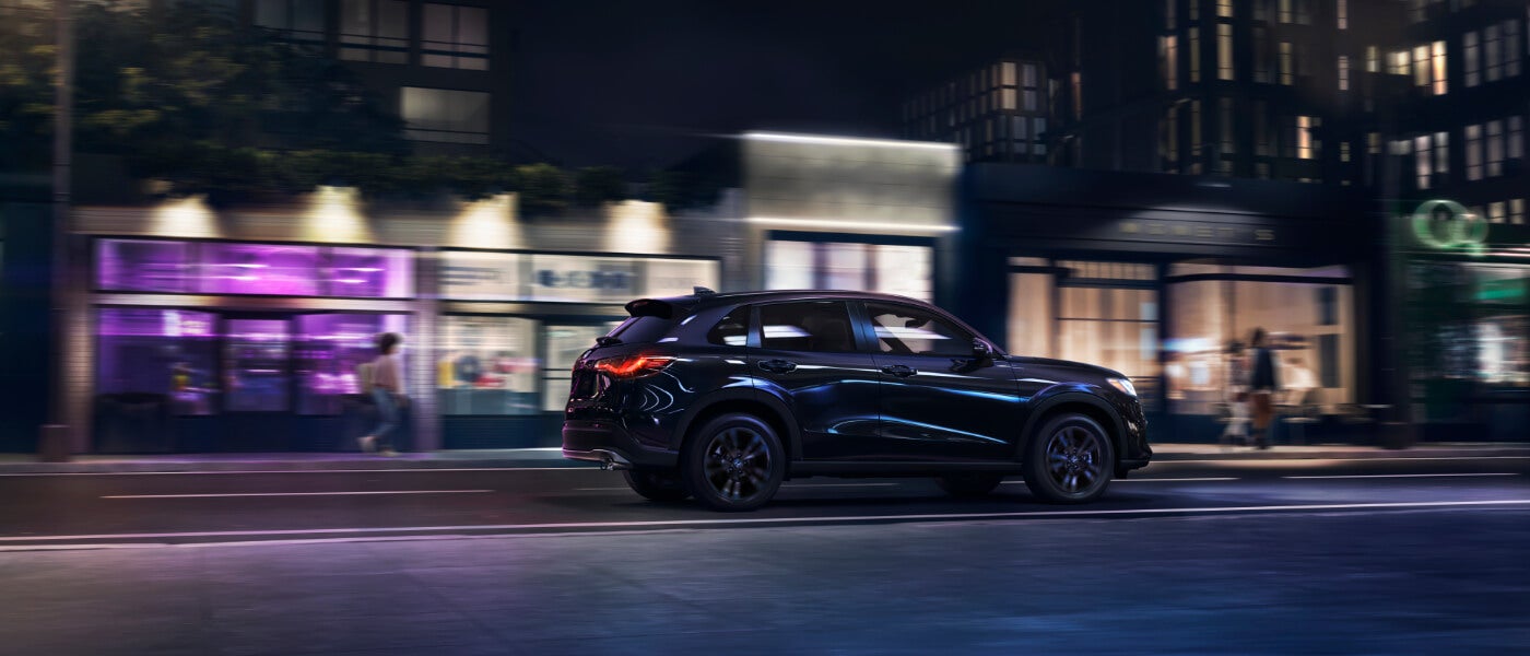 2026 Honda HR-V driving at night