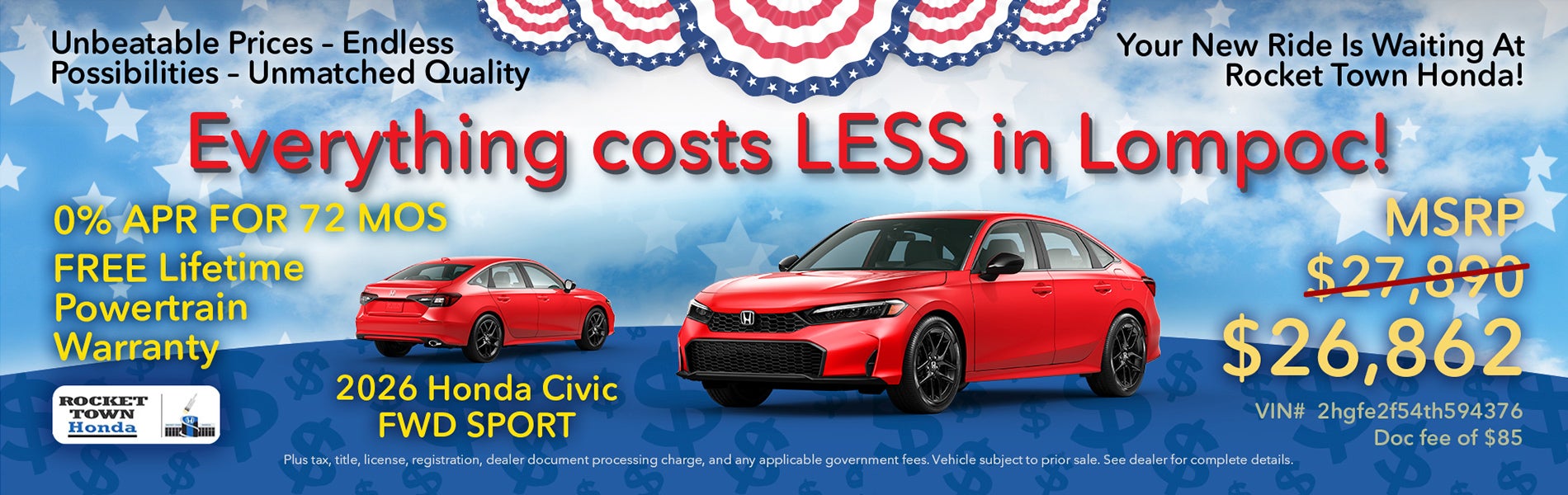 Everthing costs LESS in Lompoc