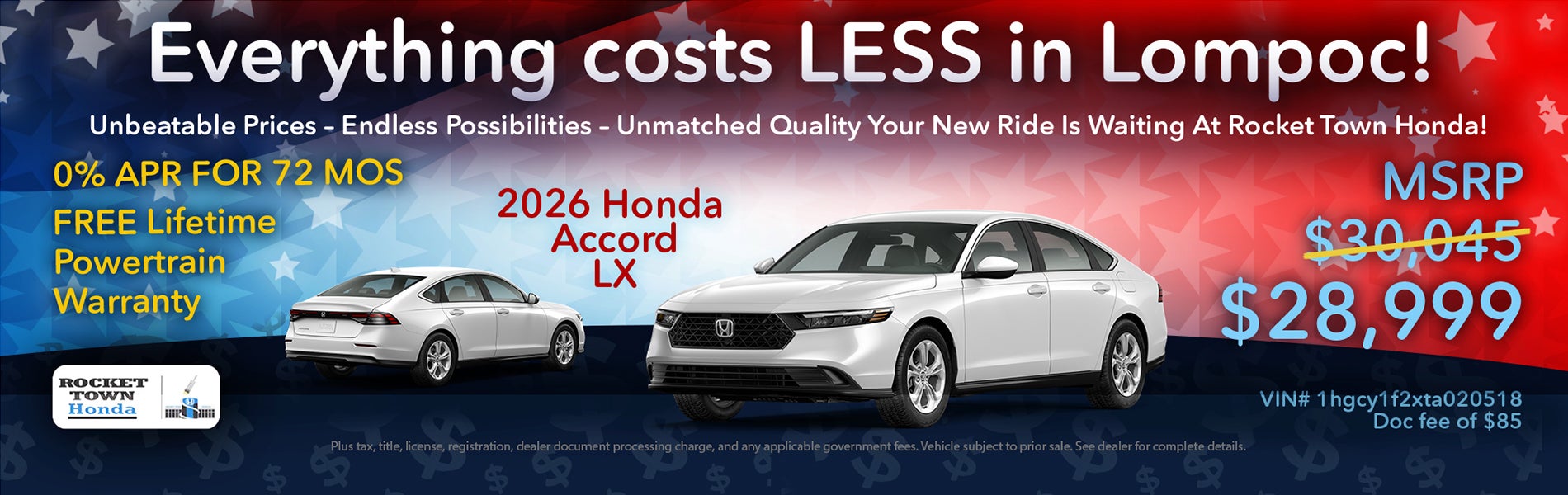 Everthing costs LESS in Lompoc