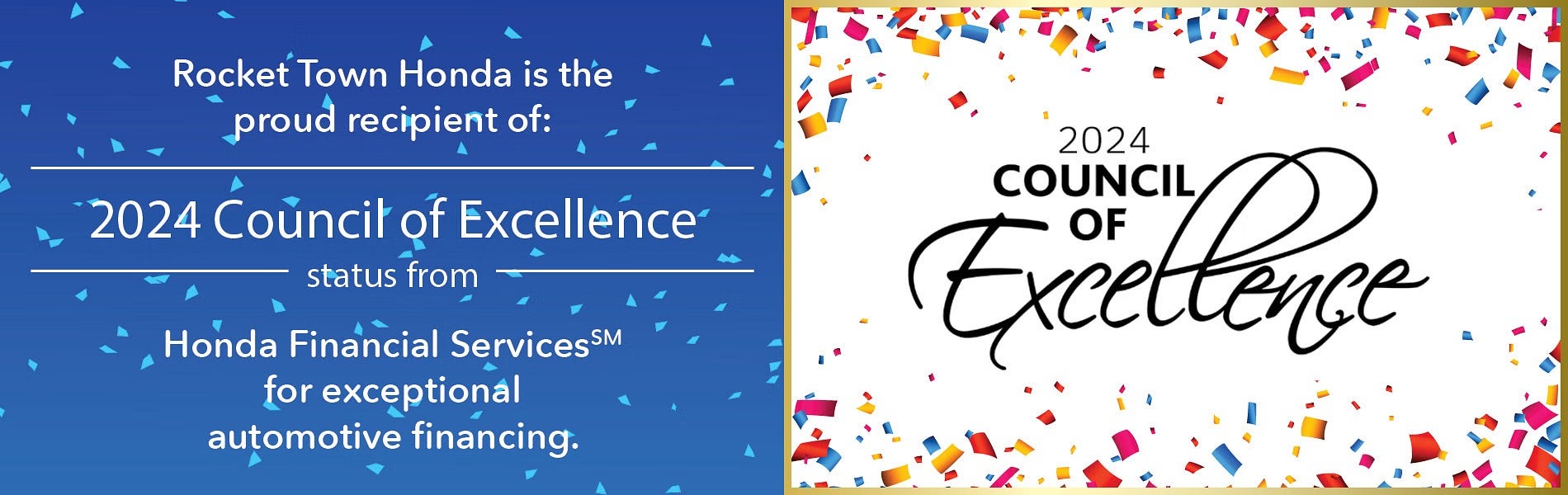 2024 Council of Excellence at Rocket Town Honda in Lompoc CA