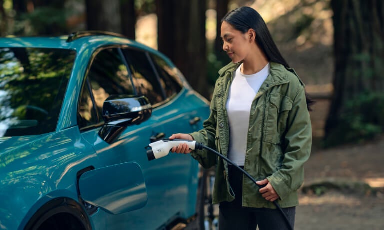 2025 Honda Prologue plugging in charger