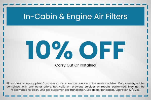 Air Filter Coupon